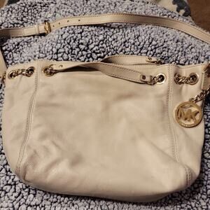 Michael Kors Jet Set Chain MD Gather Shoulder bag Women Leather Bag Purse